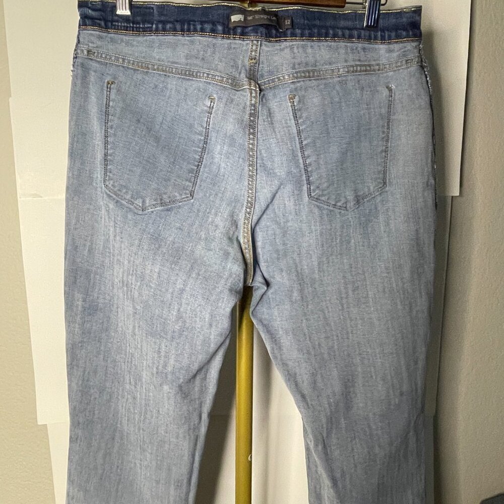 Levi 505 Straight Leg Size 12 Jeans - Picture 10 of 11